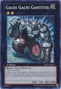 Gachi Gachi Gantetsu BP01-EN025 card from Battle Pack: Epic Dawn