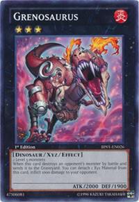 Grenosaurus BP01-EN026 card from Battle Pack: Epic Dawn