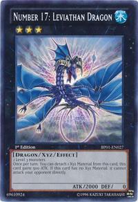 Number 17: Leviathan Dragon BP01-EN027 card from Battle Pack: Epic Dawn