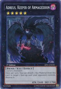 Adreus, Keeper of Armageddon BP01-EN030 card from Battle Pack: Epic Dawn