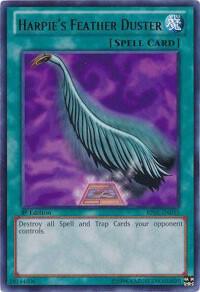 Harpie's Feather Duster BP01-EN035 card from Battle Pack: Epic Dawn