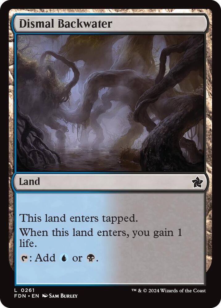 Dismal Backwater 261 card from Foundations
