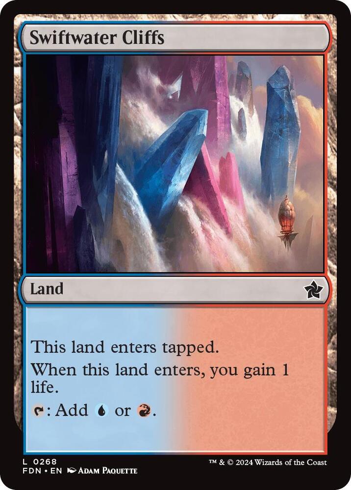 Swiftwater Cliffs 268 card from Foundations