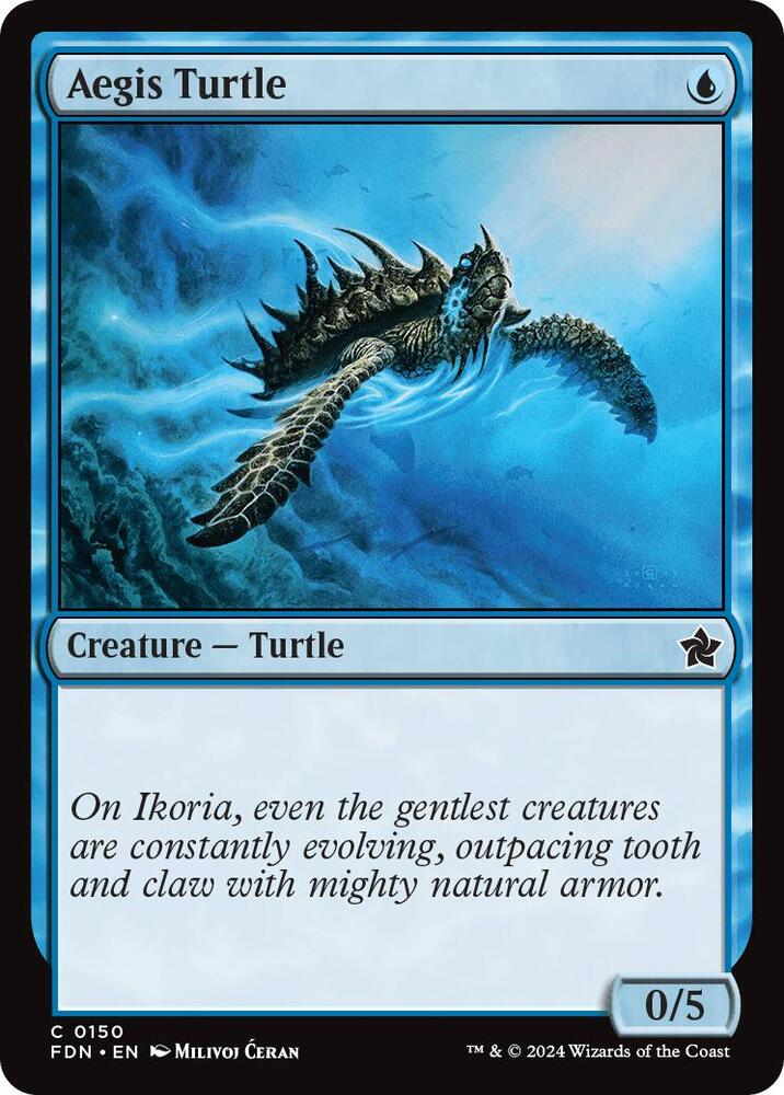 Aegis Turtle 150 card from Foundations