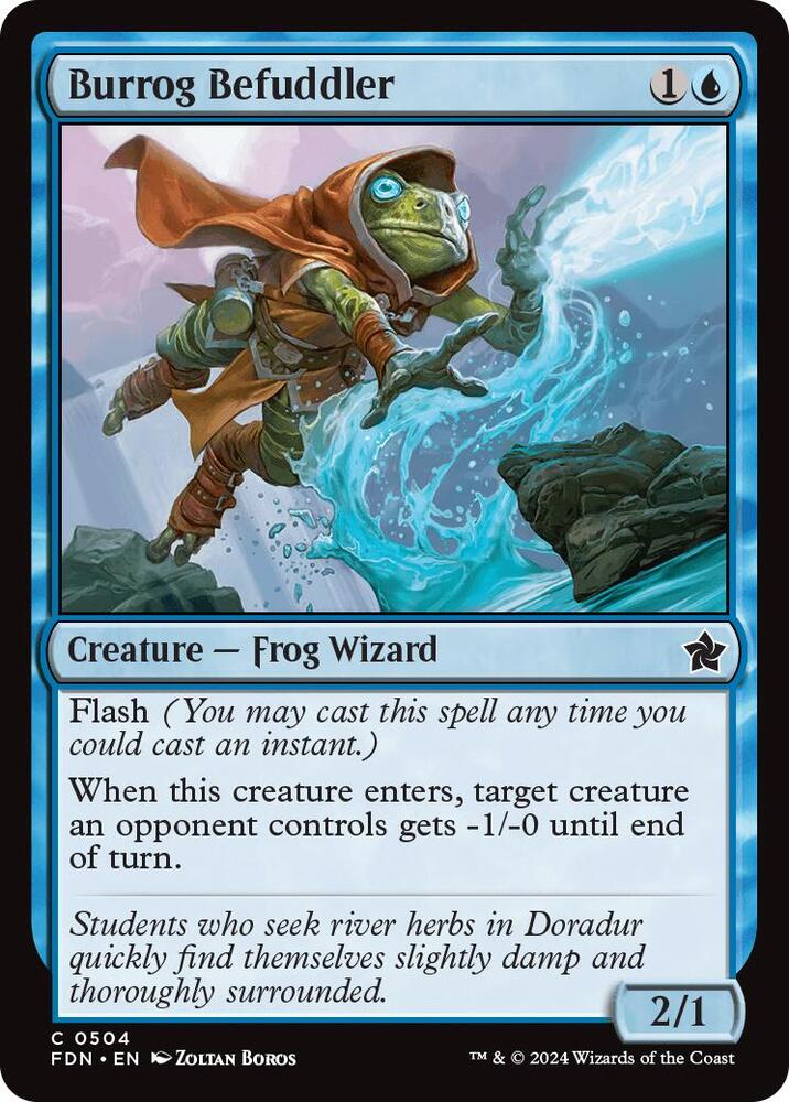 Burrog Befuddler 504 card from Foundations