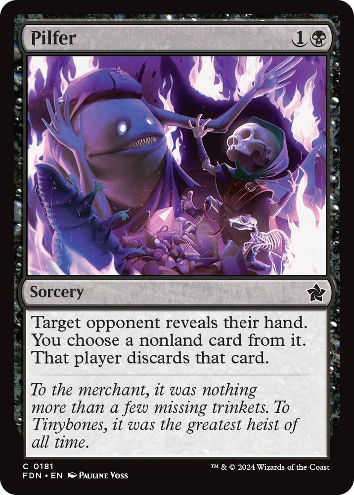 Pilfer 181 card from Foundations