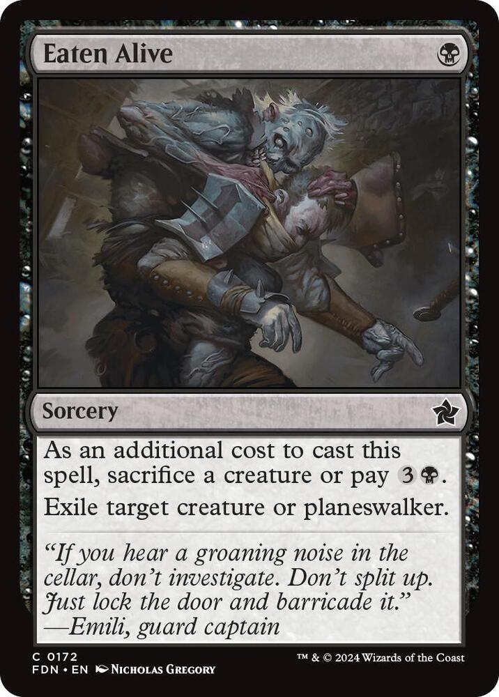 Eaten Alive 172 card from Foundations