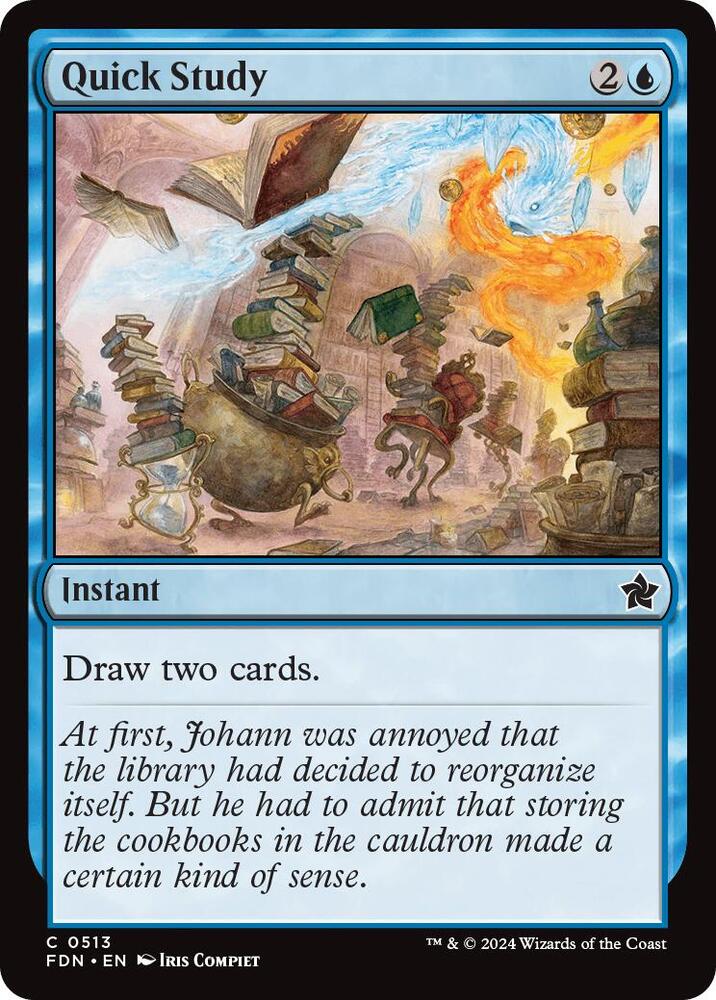 Quick Study 513 card from Foundations