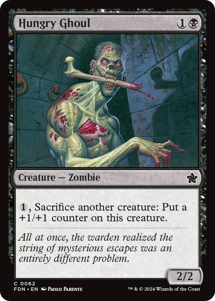 Hungry Ghoul 62 card from Foundations