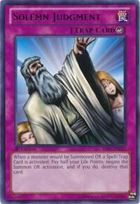Solemn Judgment BP01-EN047 card from Battle Pack: Epic Dawn