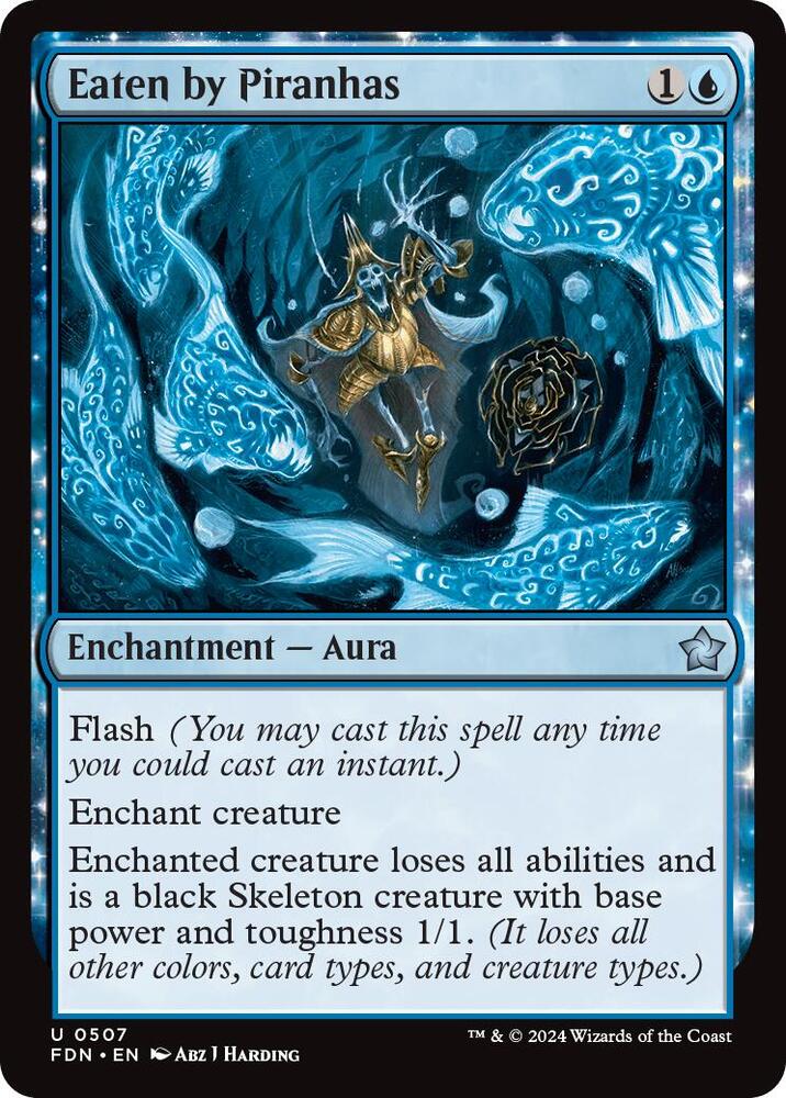Eaten by Piranhas 507 card from Foundations