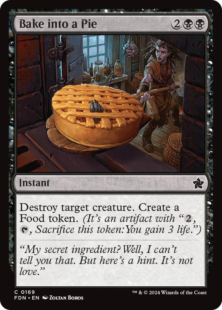 Bake into a Pie 169 card from Foundations