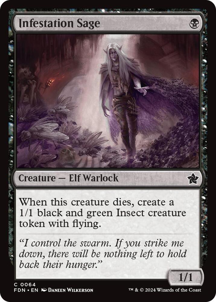 Infestation Sage 64 card from Foundations