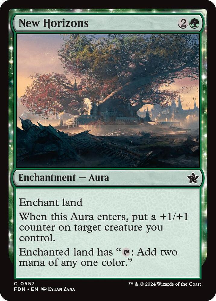New Horizons 557 card from Foundations