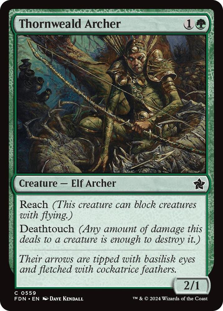 Thornweald Archer 559 card from Foundations