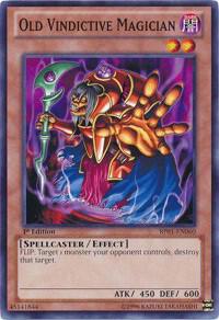Old Vindictive Magician BP01-EN060 card from Battle Pack: Epic Dawn