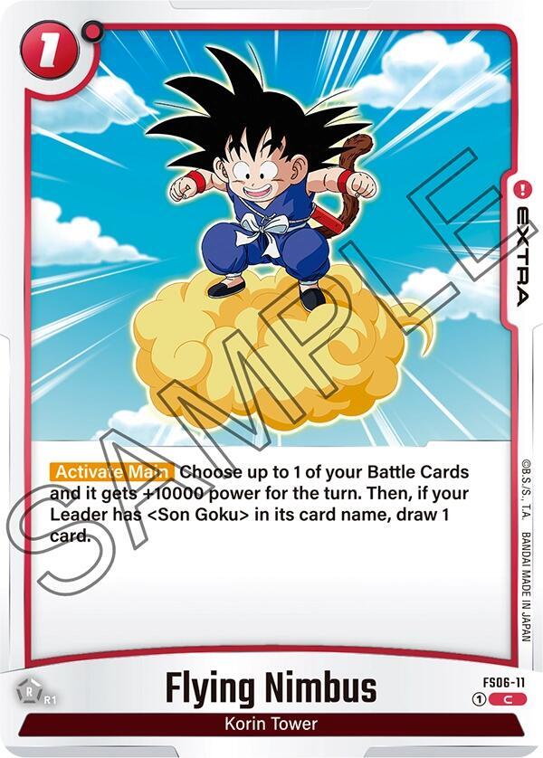 Flying Nimbus FS06-11 card from Starter Deck 6: Son Goku (Mini)