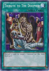 Tribute to the Doomed BP01-EN066 card from Battle Pack: Epic Dawn
