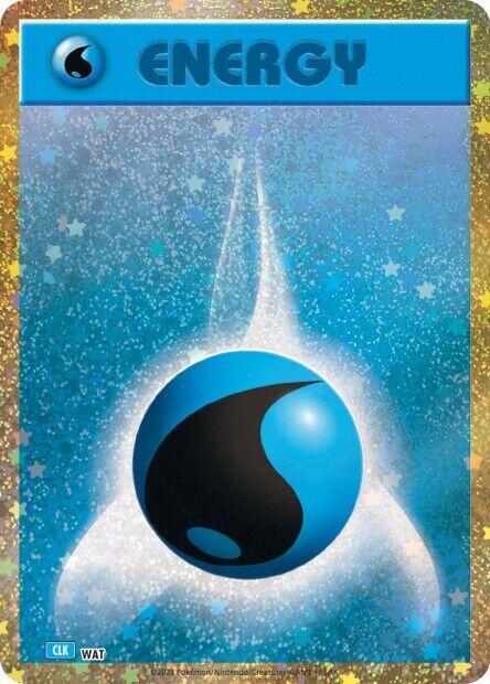 Basic Water Energy 033 card from Pokemon TCG Classic: Blastoise
