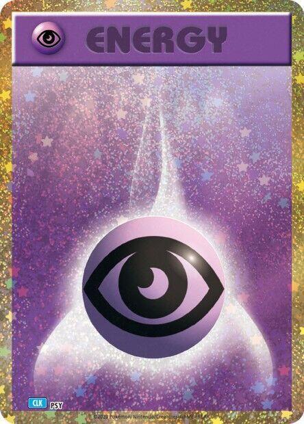 Basic Psychic Energy 034 card from Pokemon TCG Classic: Blastoise