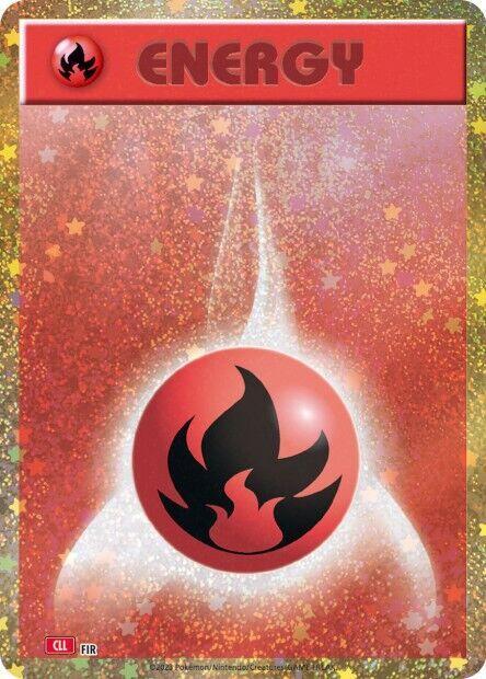 Basic Fire Energy 033 card from Pokemon TCG Classic: Charizard