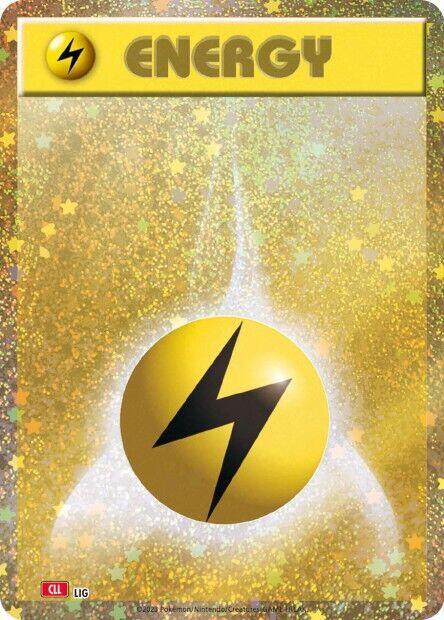 Basic Lightning Energy 034 card from Pokemon TCG Classic: Charizard