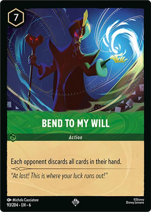 Bend to My Will 93/204 card from Azurite Sea