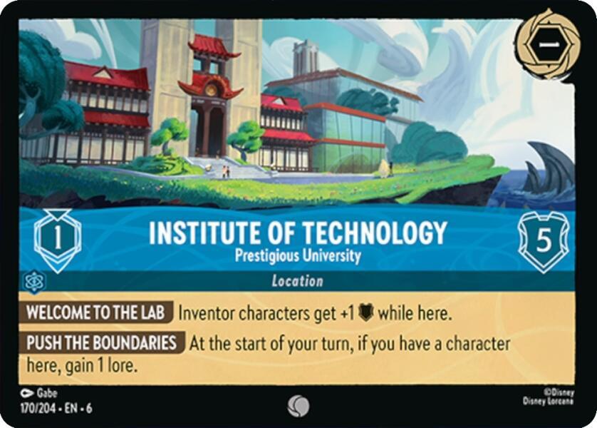 Institute of Technology - Prestigious University 170/204 card from Azurite Sea