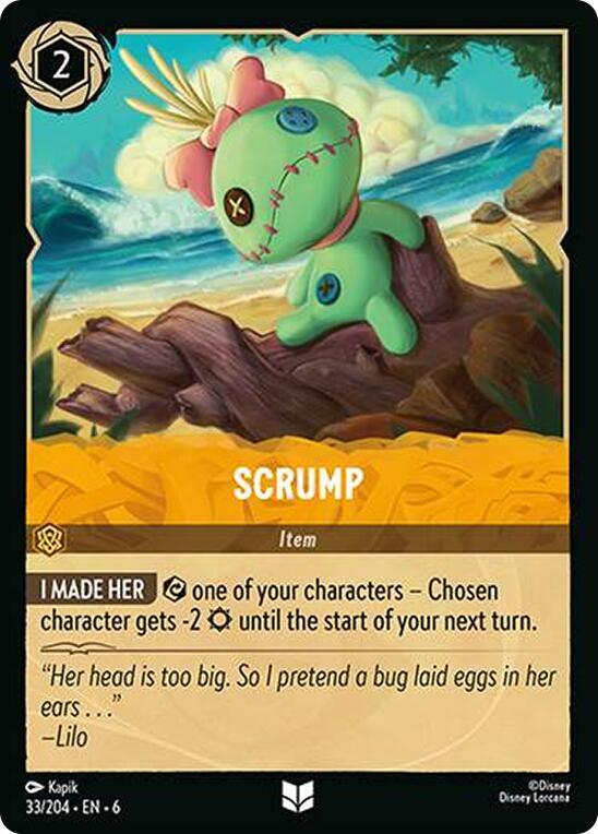 Scrump 33/204 card from Azurite Sea