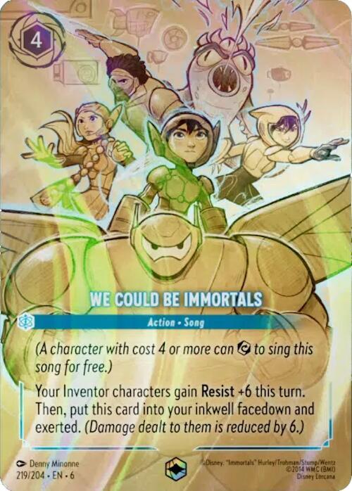We Could Be Immortals (Enchanted) 219/204 card from Azurite Sea