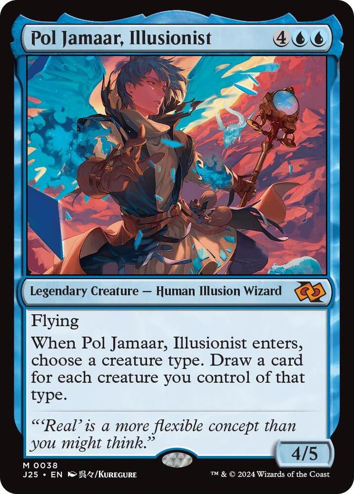 Pol Jamaar, Illusionist (Anime) 38 card from Foundations Jumpstart