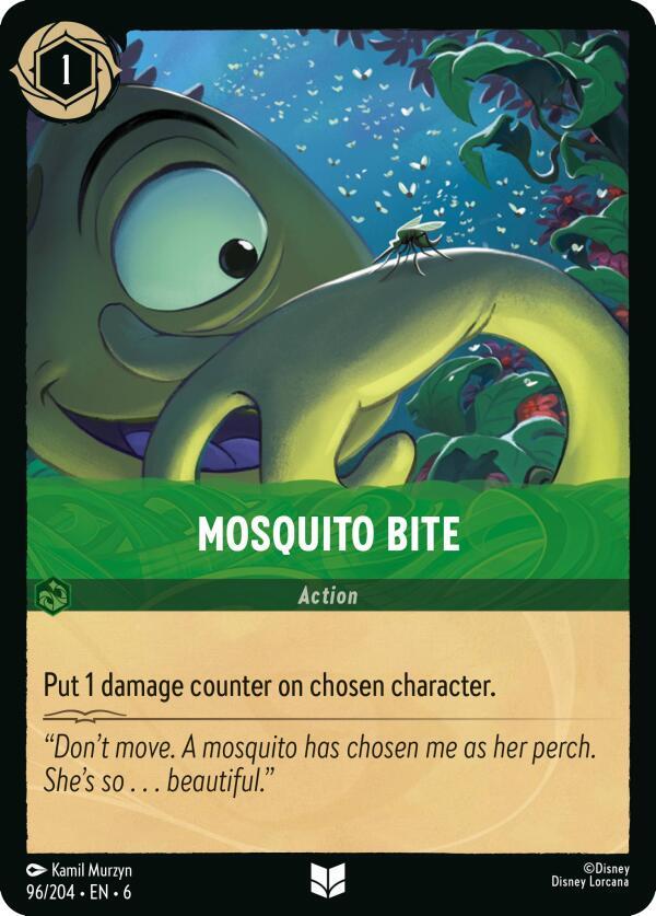 Mosquito Bite 96/204 card from Azurite Sea