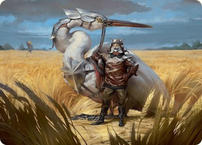 Skyknight Squire Art Card (4/54) card from Art Series: Foundations