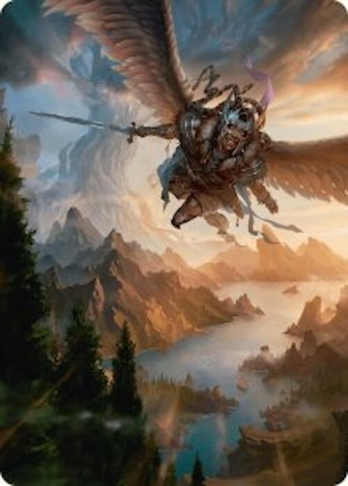 Youthful Valkyrie Art Card (28/54) card from Art Series: Foundations