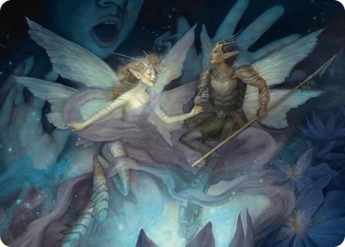 Faebloom Trick Art Card (6/54) card from Art Series: Foundations