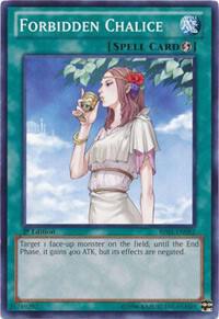 Forbidden Chalice BP01-EN082 card from Battle Pack: Epic Dawn