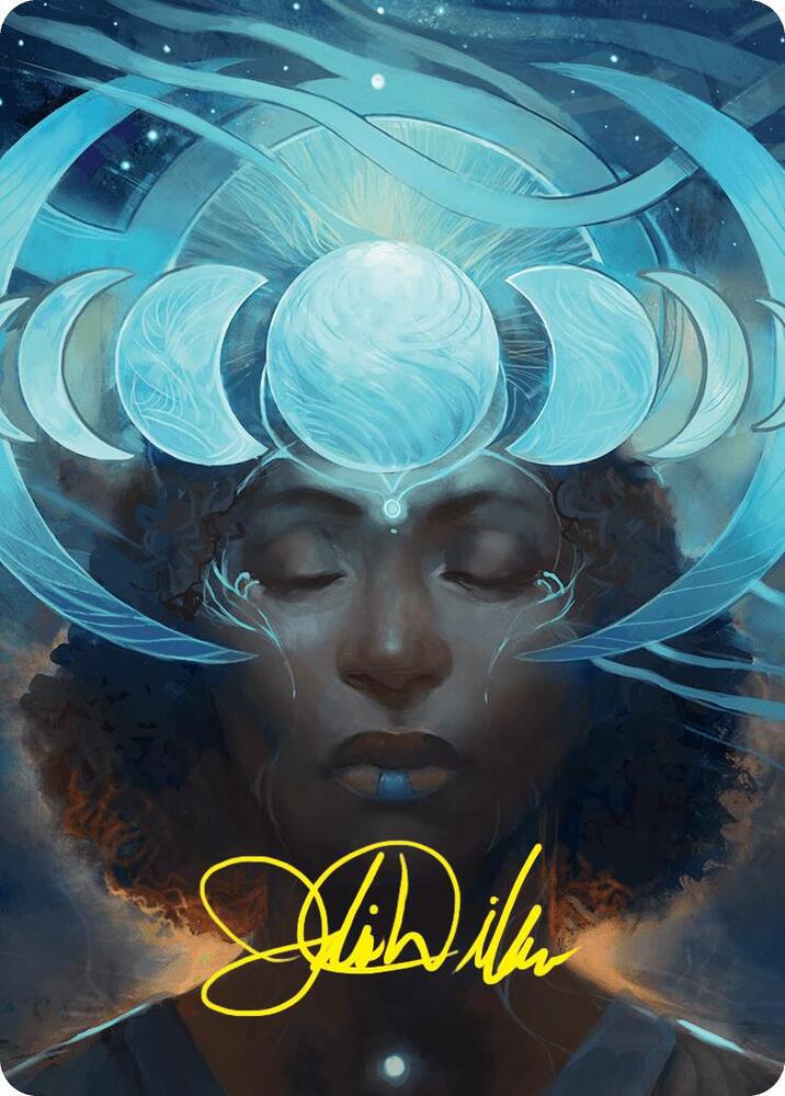 Lunar Insight Art Card (31/54) (Gold-Stamped Signature) card from Art Series: Foundations