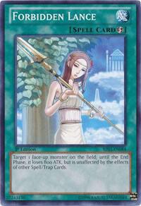 Forbidden Lance BP01-EN084 card from Battle Pack: Epic Dawn