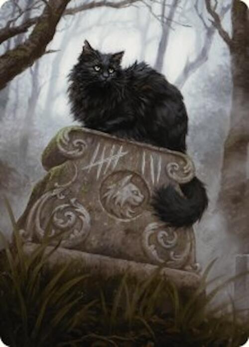 Nine-Lives Familiar 2 Art Card (36/54) card from Art Series: Foundations
