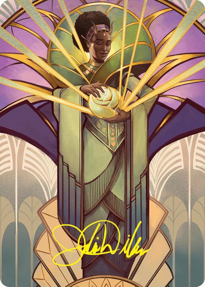 Bloom Tender Art Card (54/54) (Gold-Stamped Signature) card from Art Series: Foundations