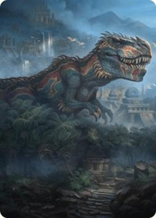 Ghalta, Primal Hunger Art Card (41/54) card from Art Series: Foundations