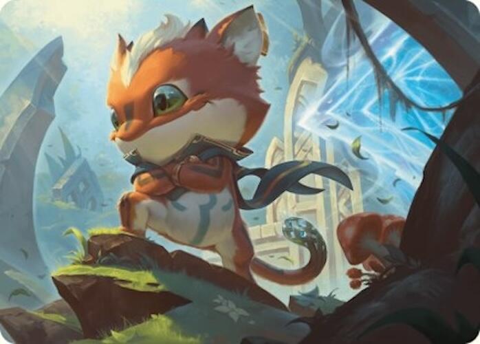 Loot, Exuberant Explorer Art Card (12/54) card from Art Series: Foundations
