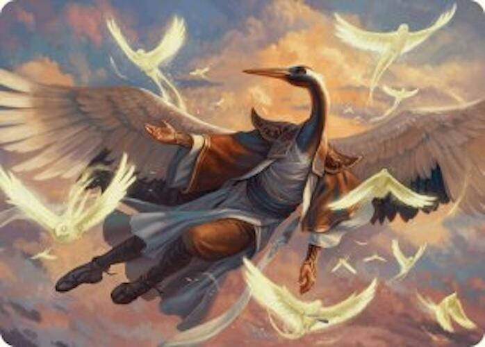 Kykar, Zephyr Awakener Art Card (16/54) card from Art Series: Foundations