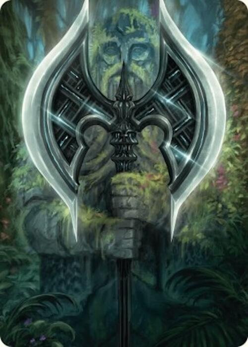 Leyline Axe Art Card (49/54) card from Art Series: Foundations