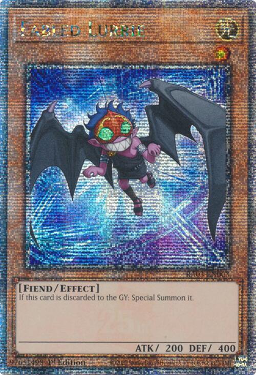 Fabled Lurrie (Quarter Century Secret Rare) RA03-EN003 card from Quarter Century Bonanza