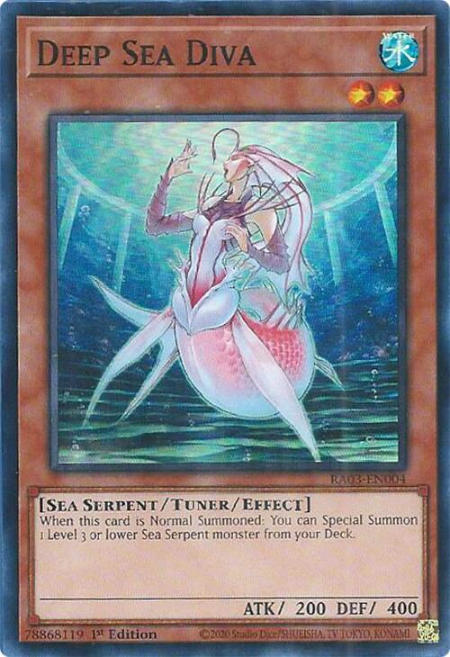 Deep Sea Diva RA03-EN004 card from Quarter Century Bonanza