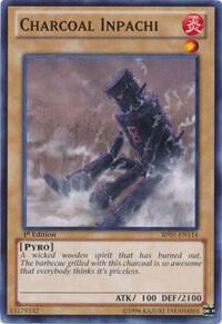 Charcoal Inpachi BP01-EN114 card from Battle Pack: Epic Dawn