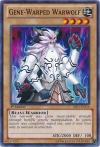 Gene-Warped Warwolf BP01-EN116 card from Battle Pack: Epic Dawn