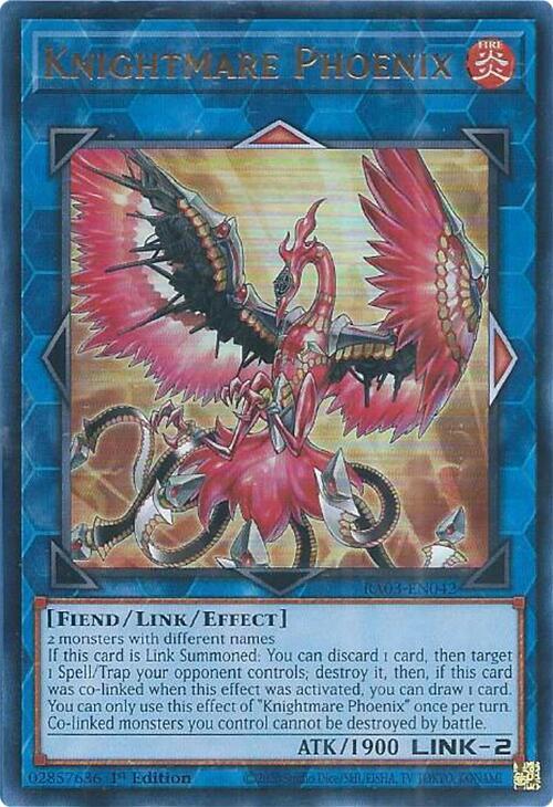 Knightmare Phoenix (UR) RA03-EN042 card from Quarter Century Bonanza