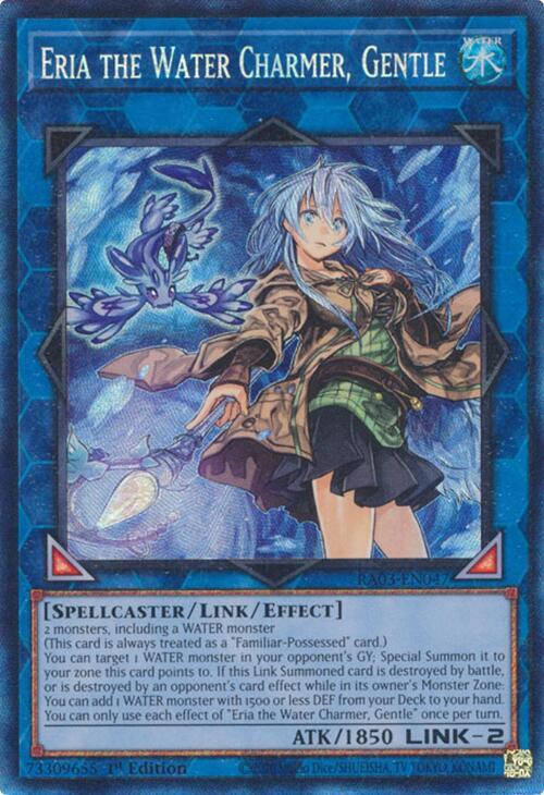 Eria the Water Charmer, Gentle (PCR) RA03-EN047 card from Quarter Century Bonanza